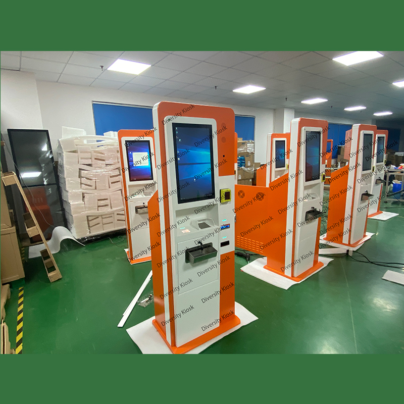 Cash Acceptor and Dispenser Bank ATM Crypto Payment Kiosk Currency Exchange Machine