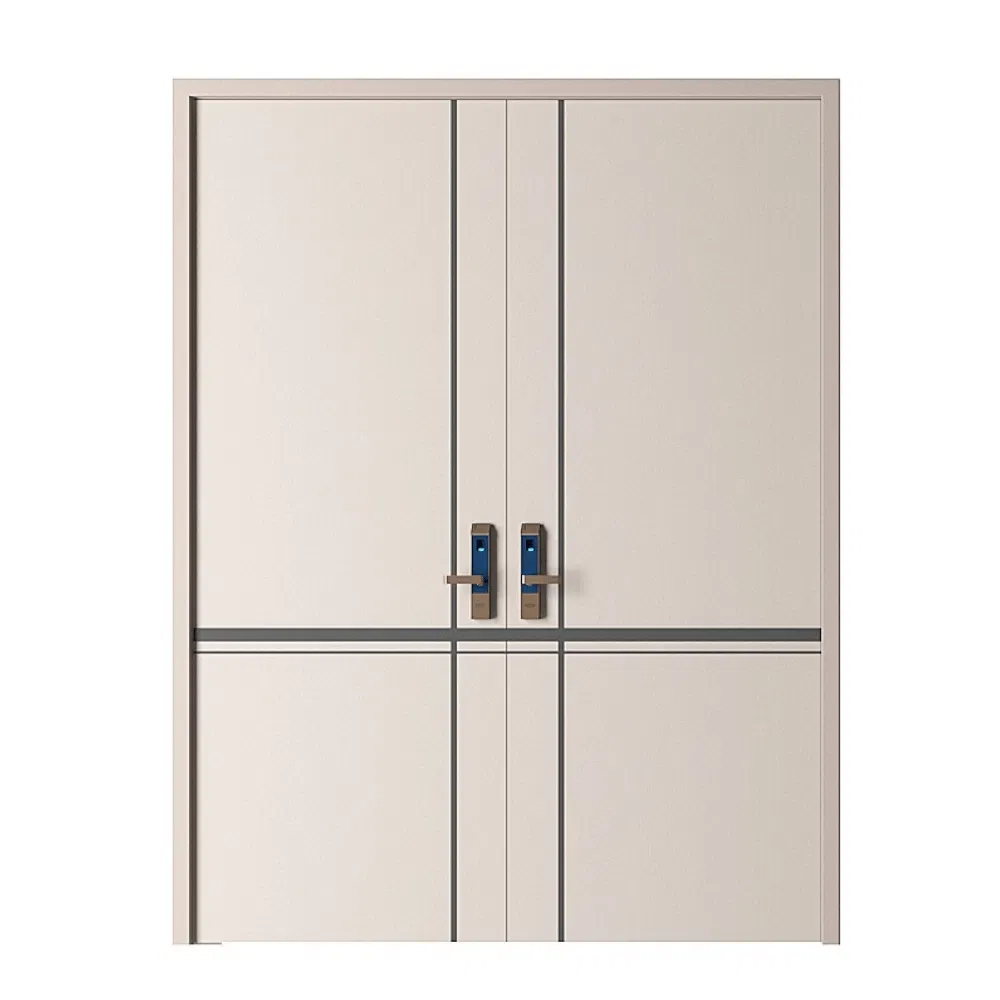 Robust Double Door WPC Doors for Modern Home Decor