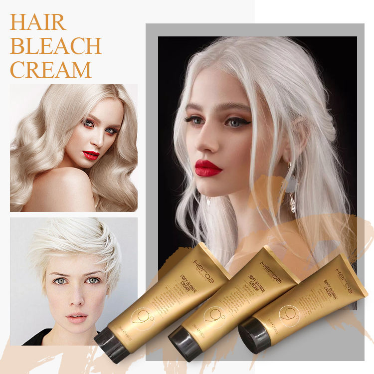 Professional Hair Color Cream Hair Bleaching Cream for Lightener 9 Level