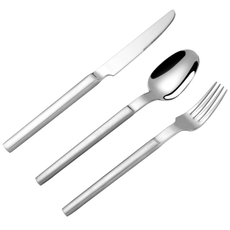 Stylish Stainless Steel Square Handle Cutlery Set Amazon Price Premium