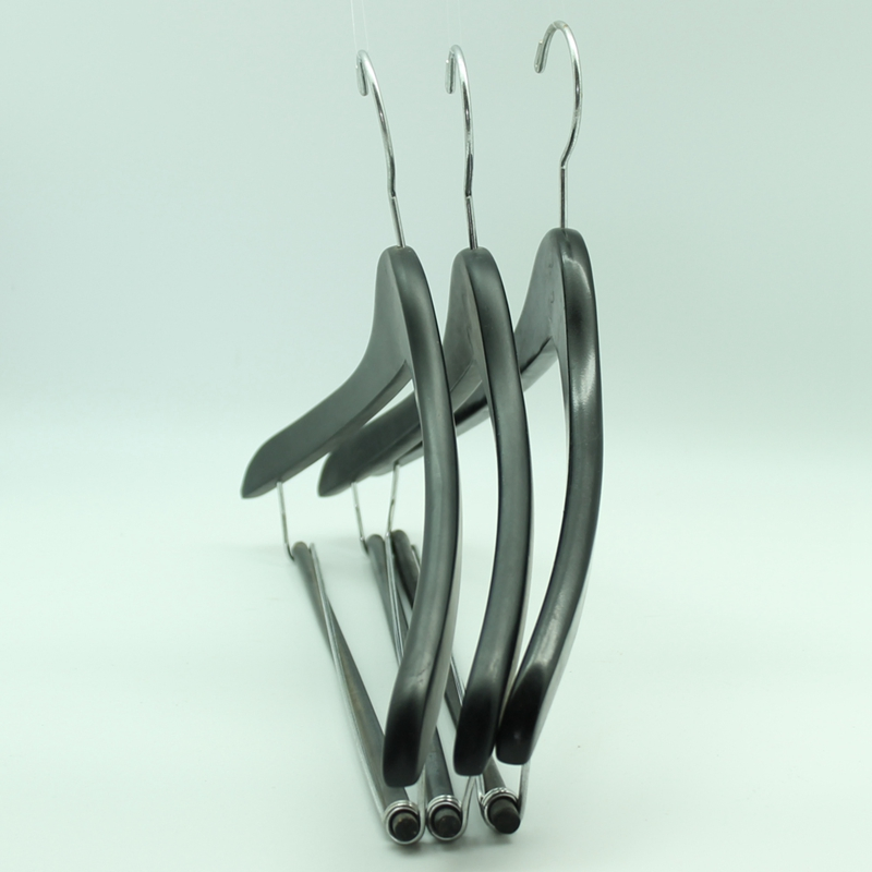 Natural Bulk Luxury Wood Hangers Solid Clothes Wood Hanger White Wood Coat Hanger for Clothing