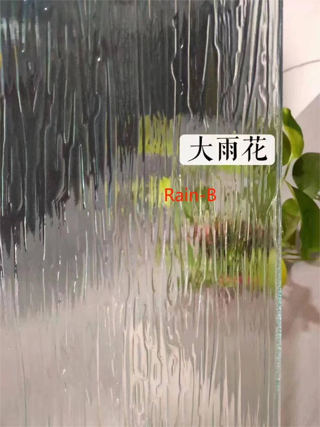 3-8mm Clear Patterned Figure Glass Price