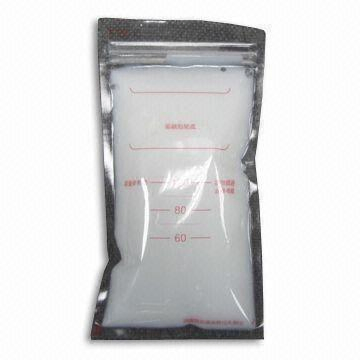 Amazon Hot Selling Baby Product Breast Milk Storage Bag Pouch with Double Zipper
