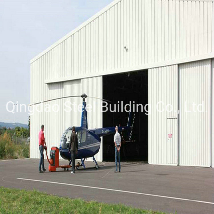 Design China Light Steel Structure Airplane Shed Building Steel Structure Airplane Hangar