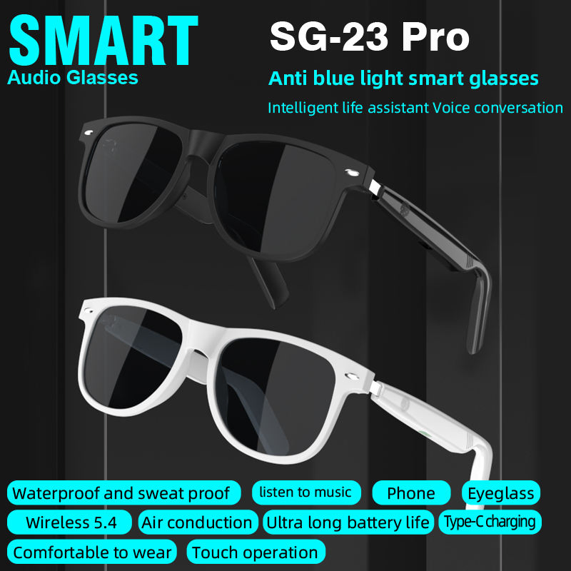 Smart Glasses Multi-Function Bluetooth Music & Calls Smart Wearable Glasses