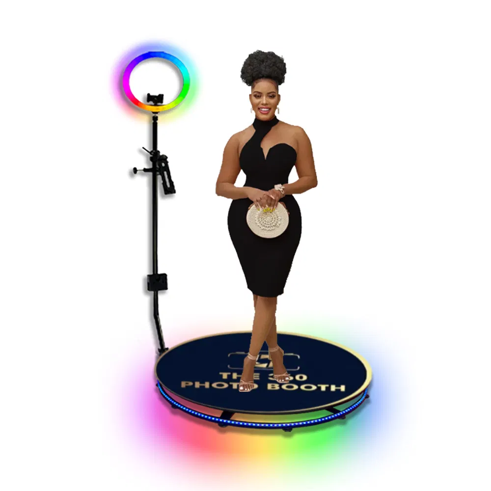 Портативная 360° фотобудка с верхним спиннером