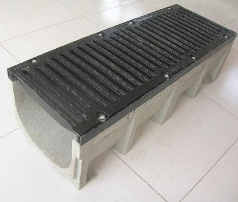 Perforated Stainless Steel Grating Polymer Drainage Channel