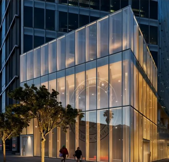 Exterior Building Envelope Glass Curtain Wall System with Customized Engineering Design