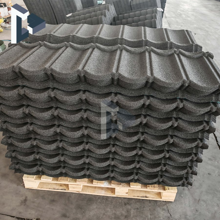 Sustainable Roof Tiles with Eco Friendly Stone Coated Surface