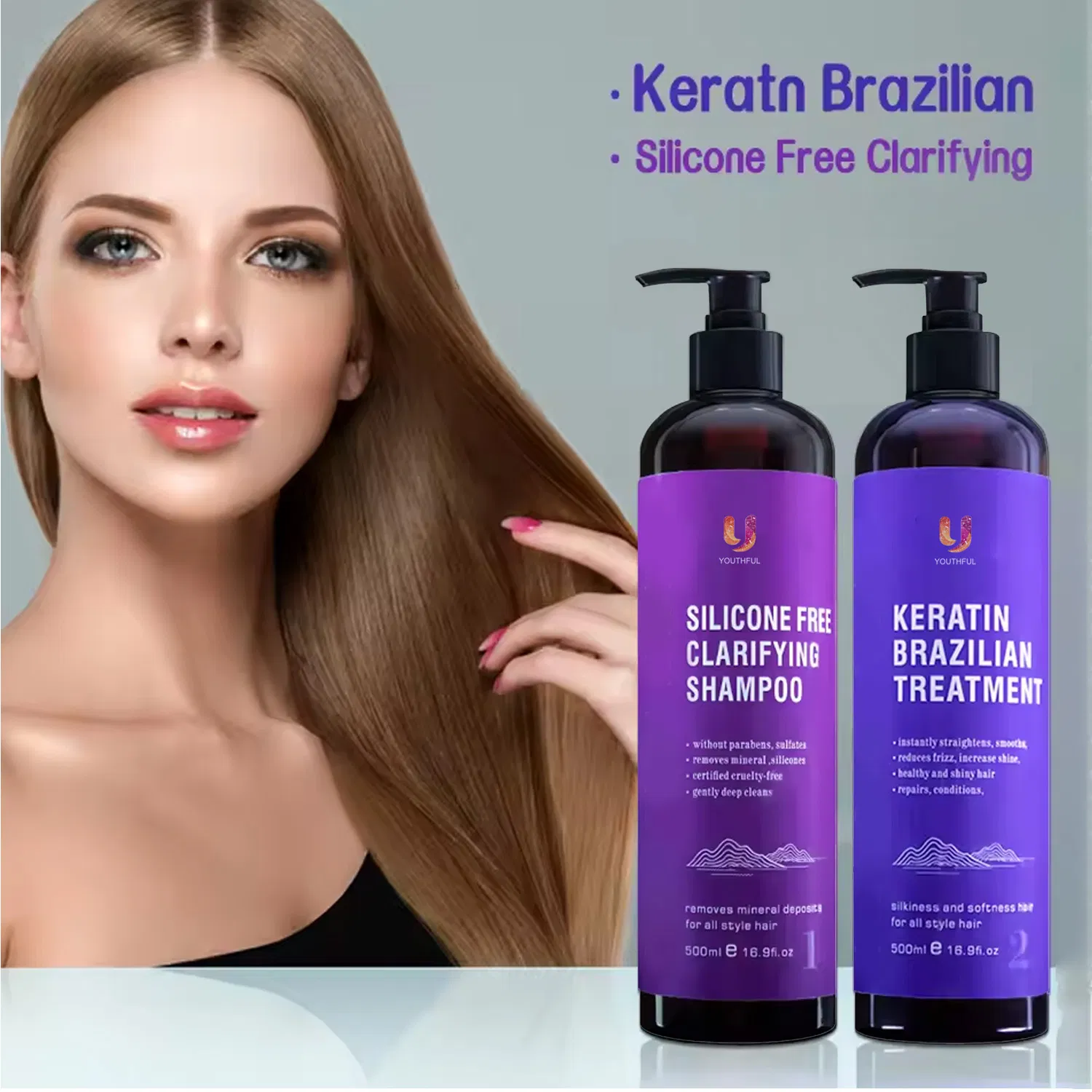 Formaldehyde Free Smoothing Keratin Hair Treatment Conditioner