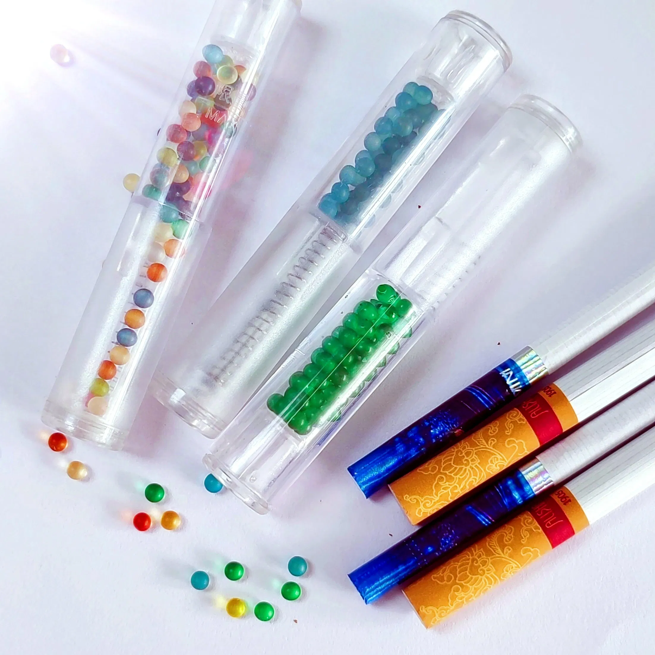 Cigarette Bursting Bead Pusher, Bead Filler, Pen Shaped Bursting Bead