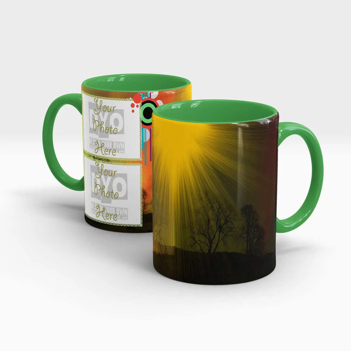 Керамическая кружка с индивидуальной печатью