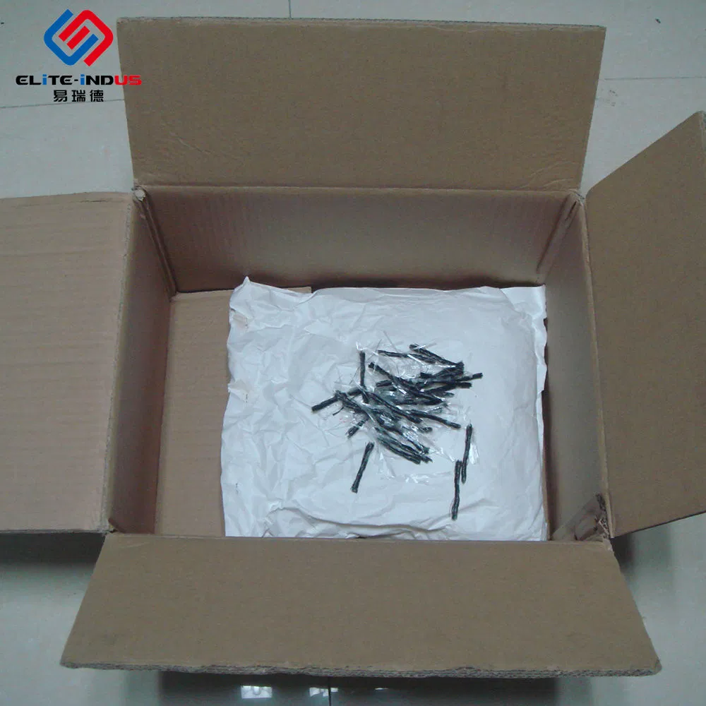 Virgin Copolymer Blended Macrofiber Macro Synthetic Fiber for Shotcrete Spray Concrete