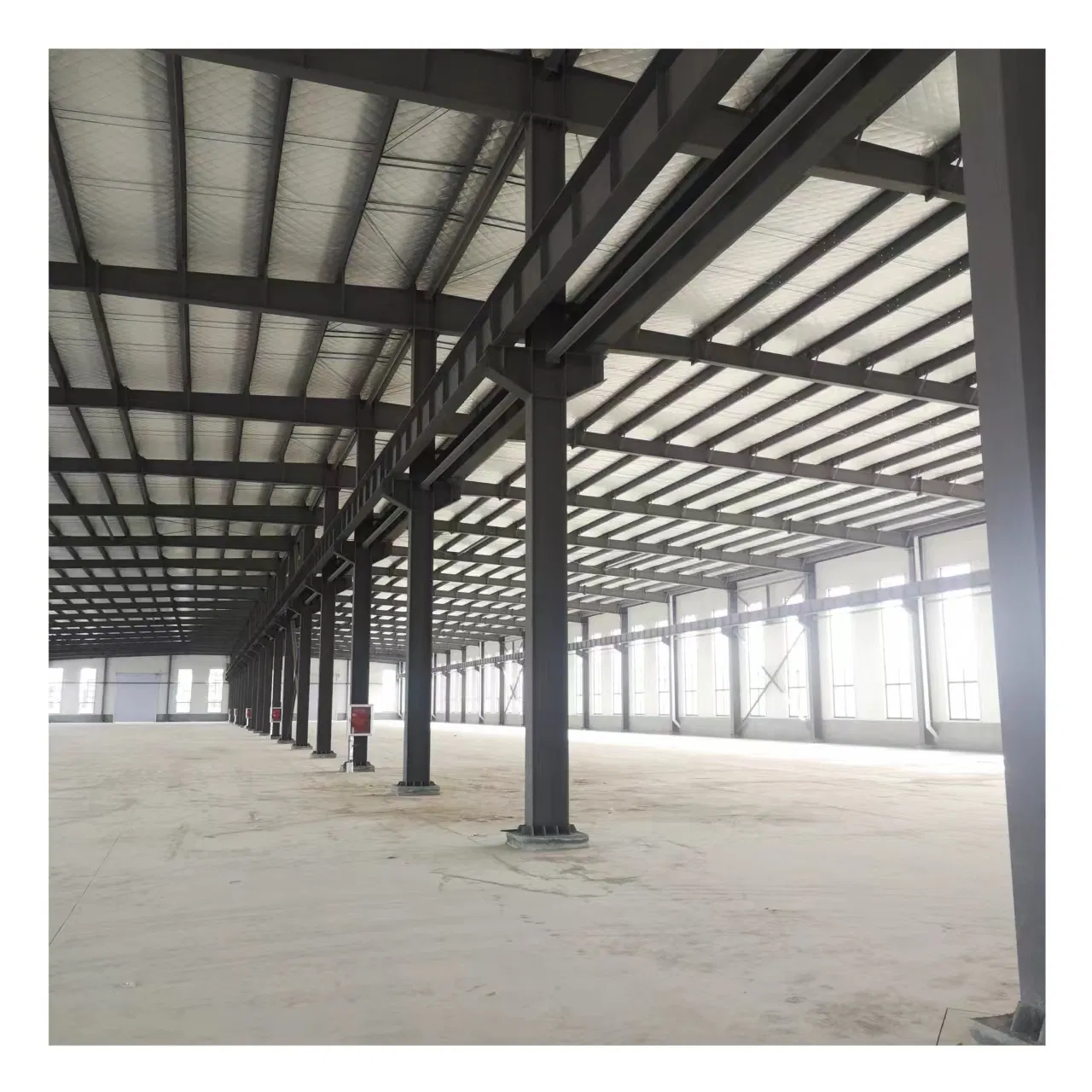 Prefabricated/Prefab H Beam Q235B /Q345b Light Frame Storage Metal Factory Logistic Steel Structure Building Warehouse for Industrial Factory