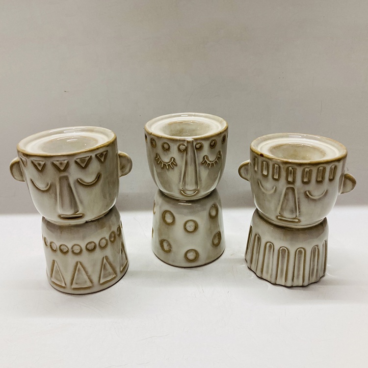 Горшок керамический для суккулентов клубника ручная работа