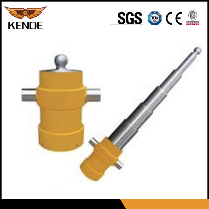 Телескопический гидроцилиндр 140мм для погрузчика LG