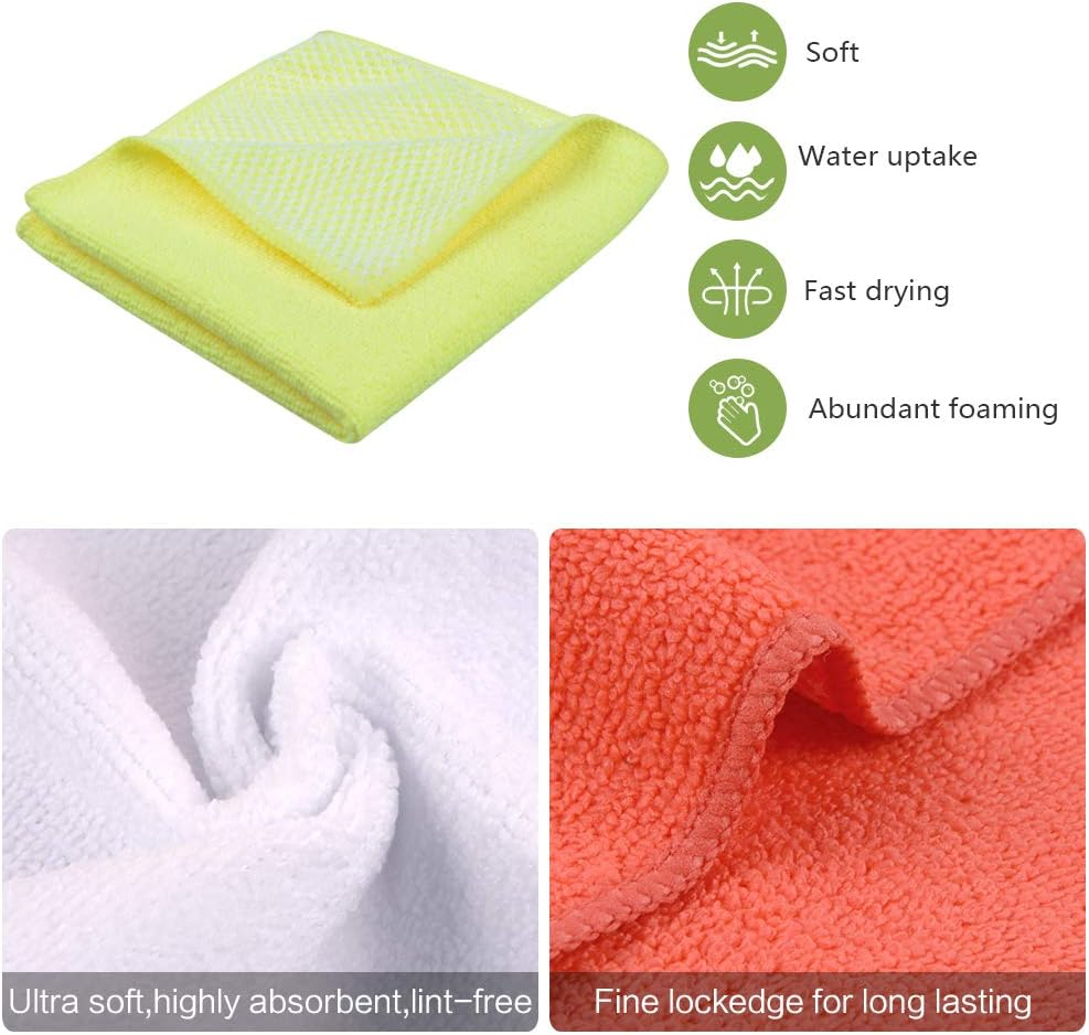 Ultra-Absorbent Kitchen Towels for Quick Drying and Scouring