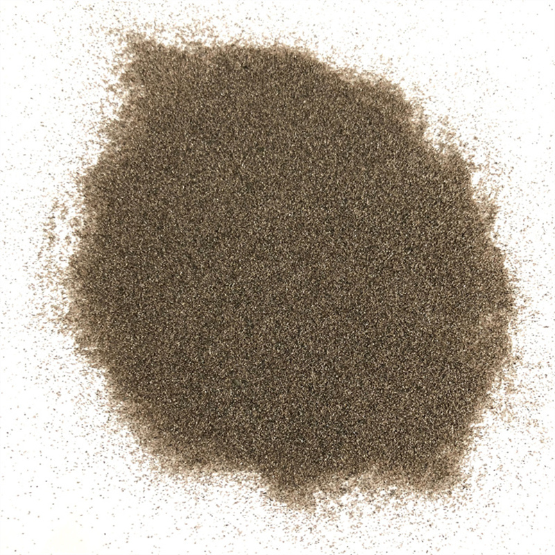 Коричневый порошок электрокорунда F60 для пескоструйки
