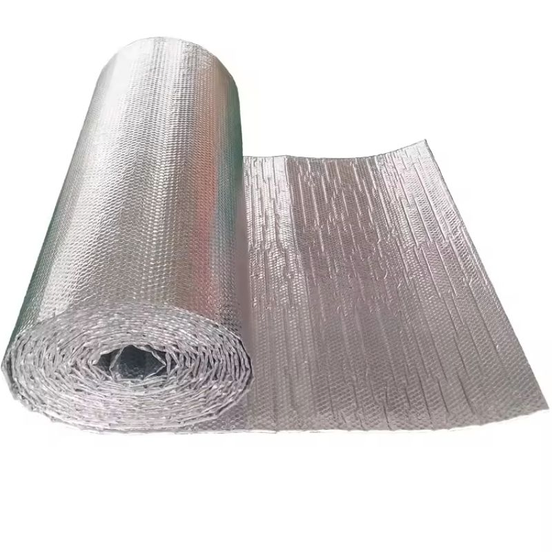 Customizable Reflective Heat Aluminum Foil Metallized Polyester Film Laminated Bubble Foil for Building Insulation