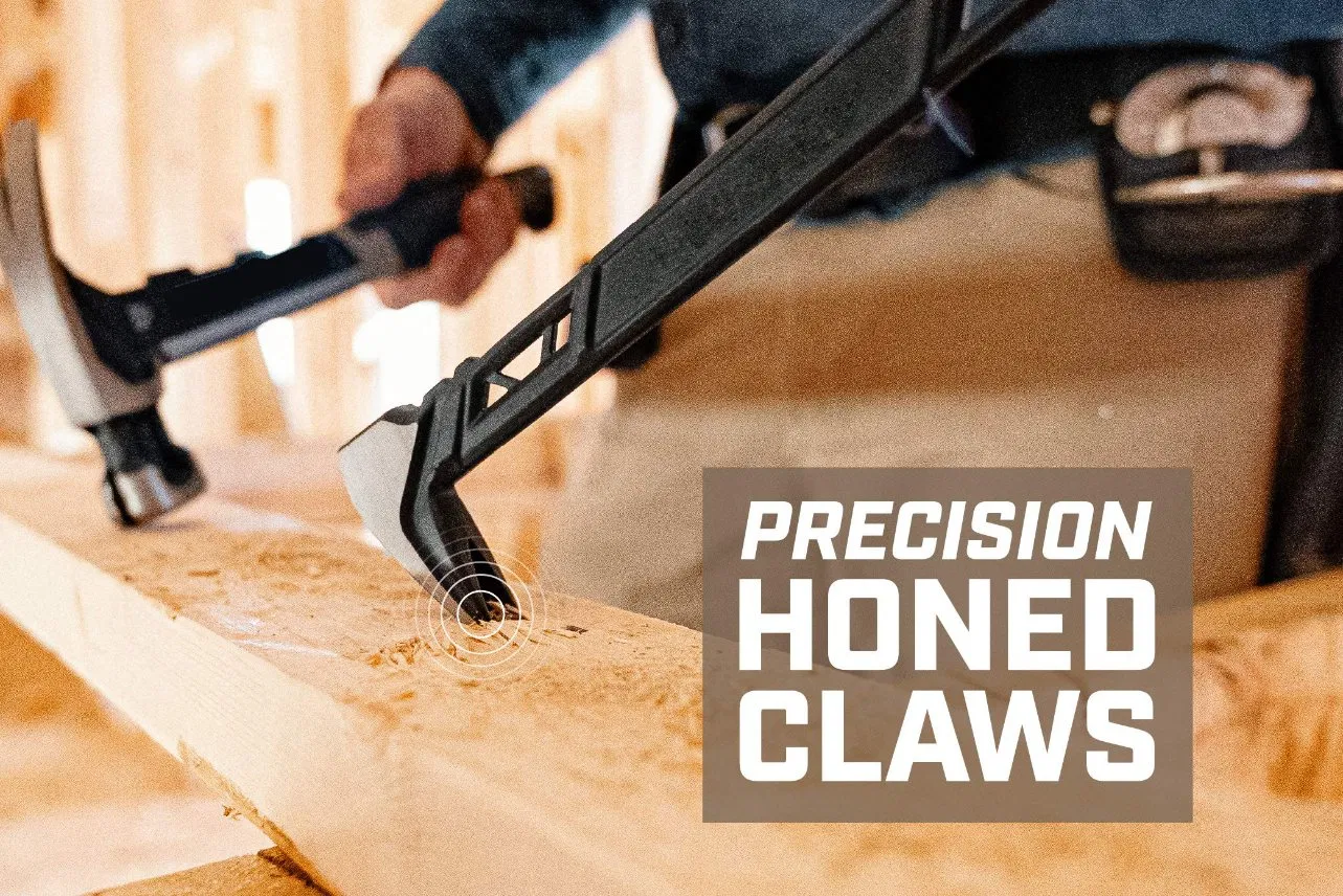 10" Nail Puller Cats Paw Pry Bar High-Carbon Steel Crowbar