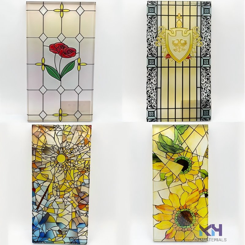 Unique Tiffany Glass Designs for Church Windows and Wall Art