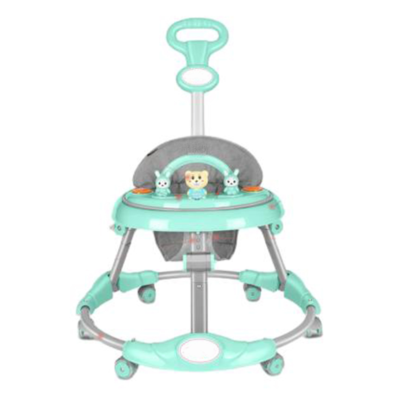 Quality Guaranteed Children Baby Walker Multifunctional Folding Easy Anti-Rollover Safety