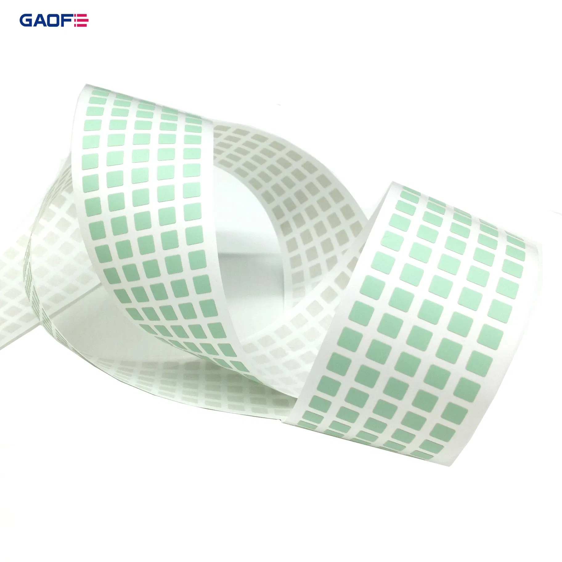 Green PCB Label Qr Heat Resistant Sticker Waterproof Polyimide Labeling Adhesive High Temperature Label