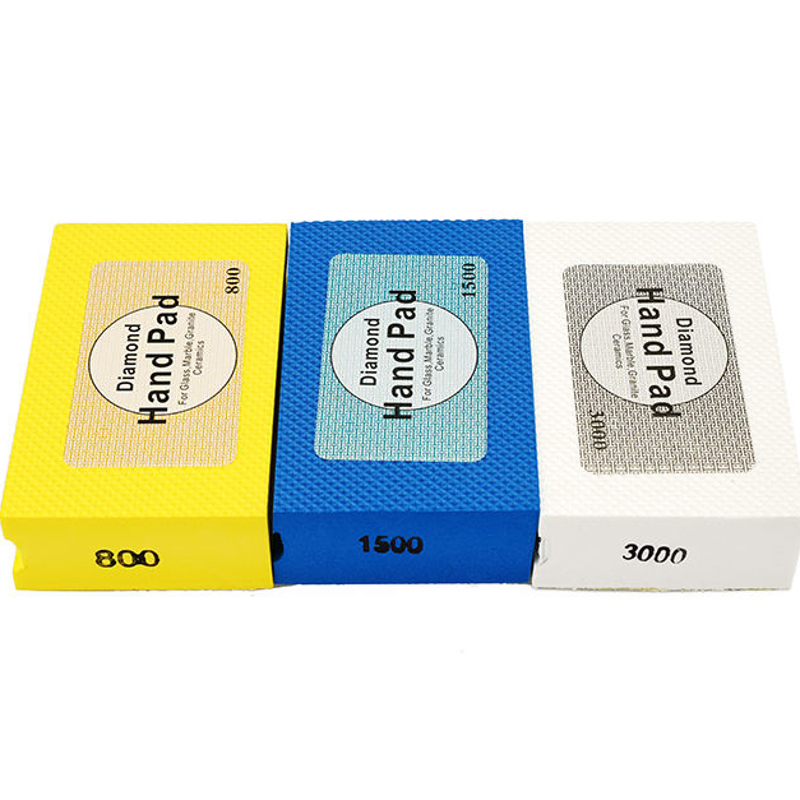 Tile Glass Abrasive Stone Marble Ceramic Diamond Hand Polishing Pad Polisher Tools