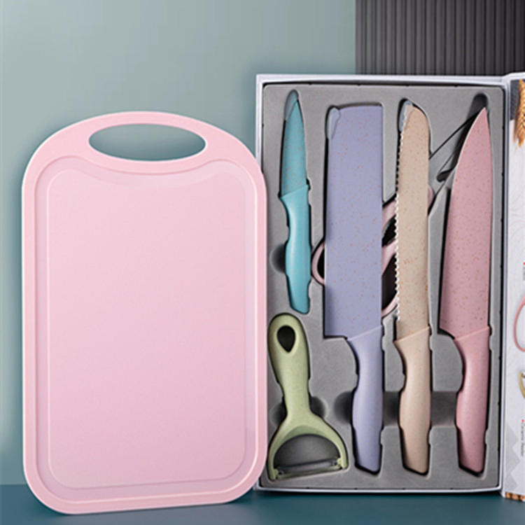 Набор кухонных ножей Macaron из нержавеющей стали