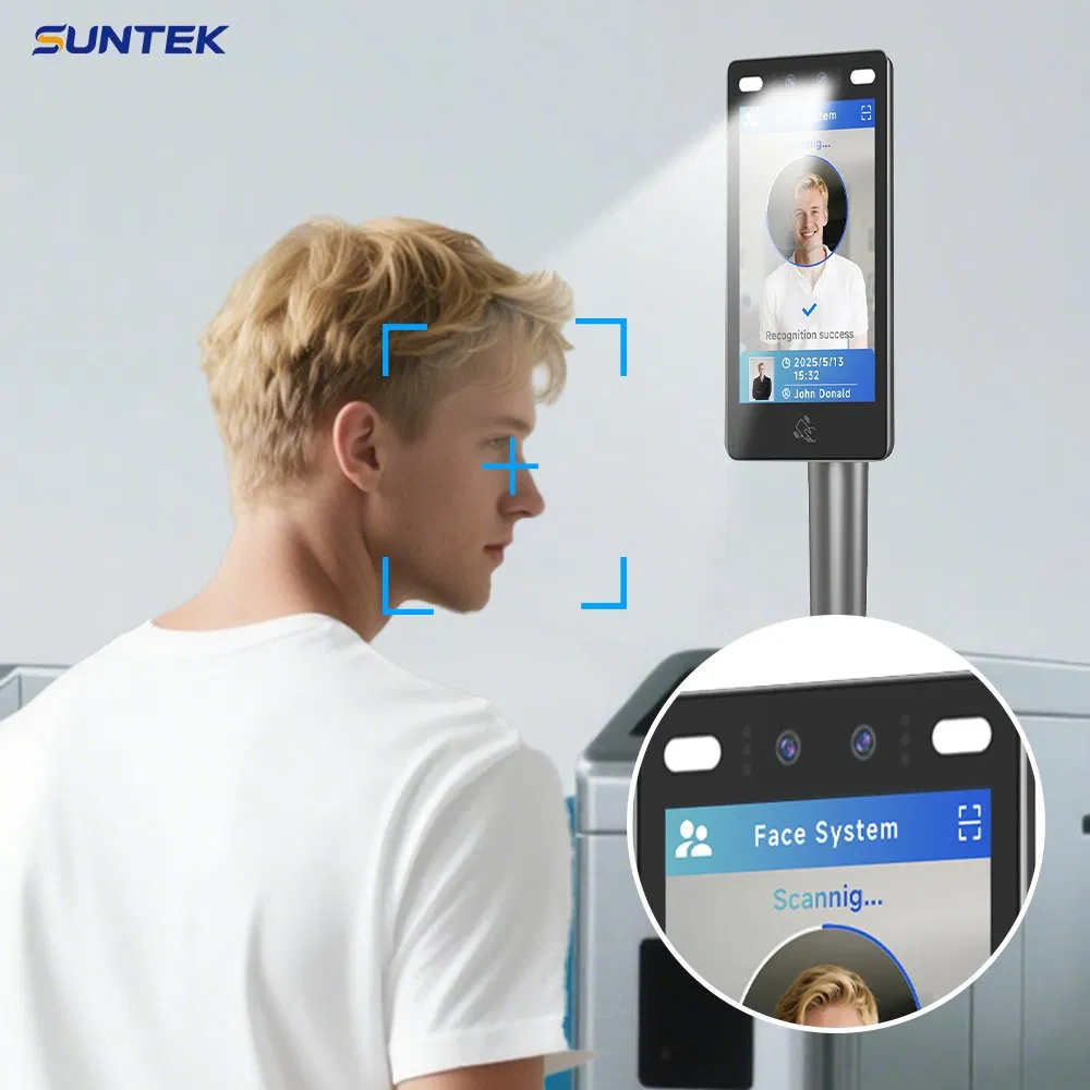 Suntek Turnstile Wide Dynamic High-Definition Face Recognition System for Access Control