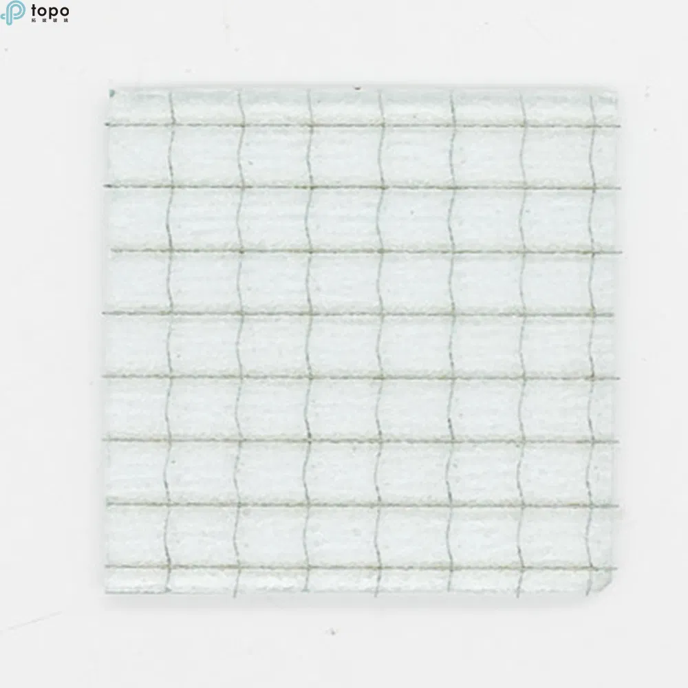 Tempered Laminated Wired Glass with Wire Mesh