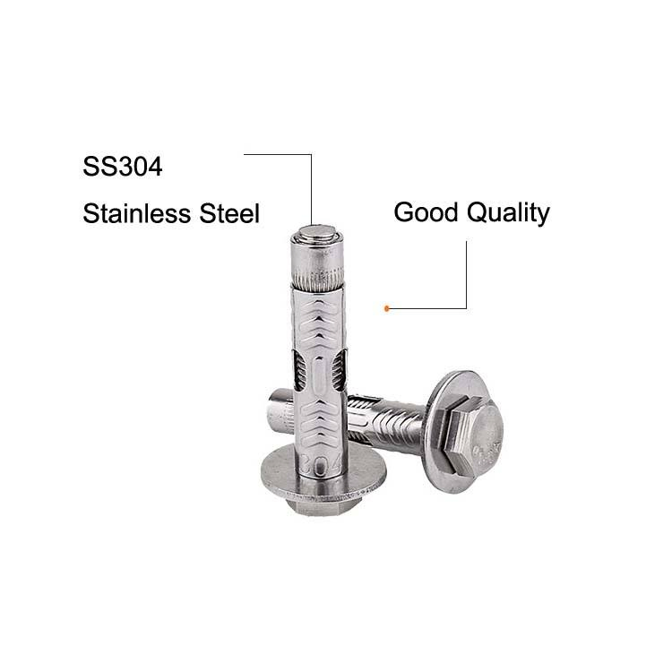 Анкерный болт из нержавеющей стали 304 с наружным шестигранником