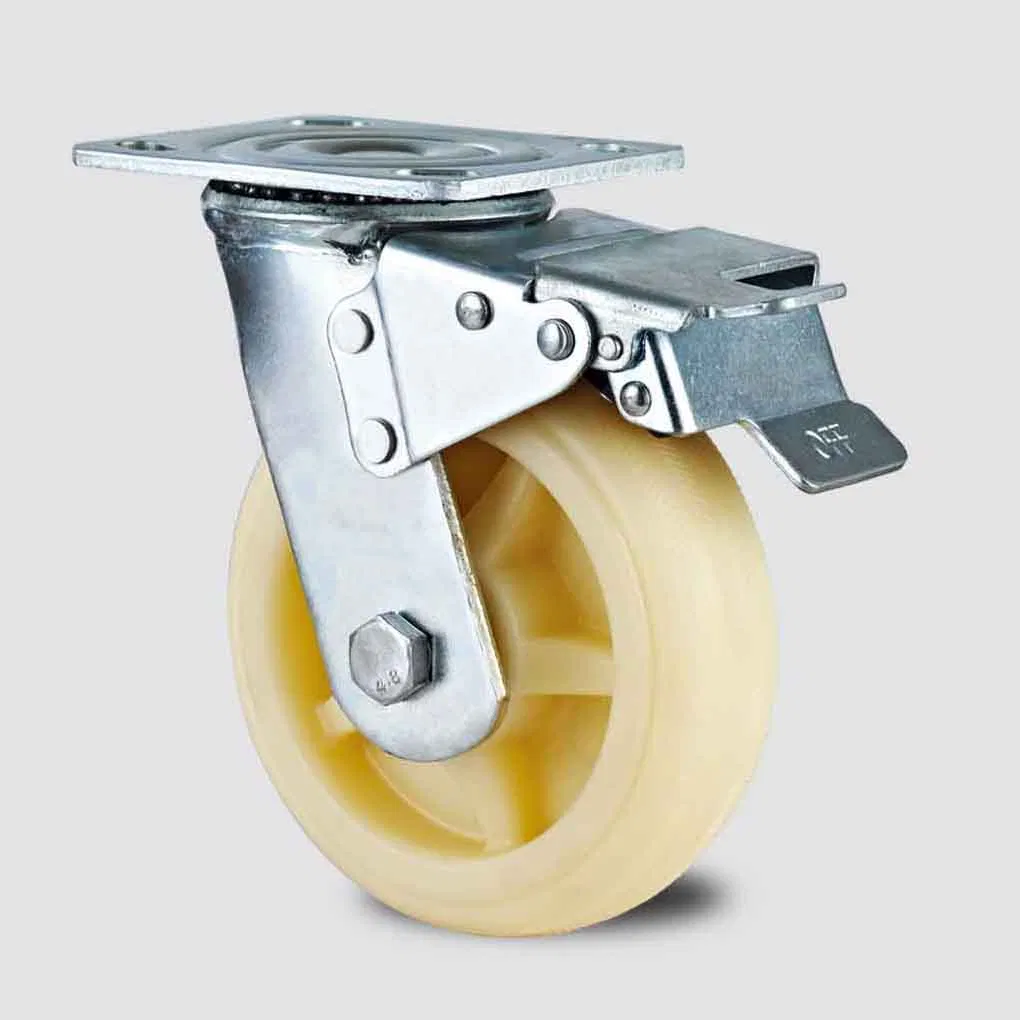 H3 Heavy Duty Type Fixed/Swivel/Brake Nylon Caster Wheel