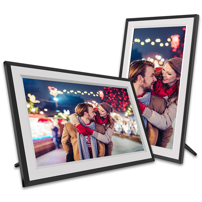 15.6-Inch WiFi HD Touchscreen Electronic Video Player Smart Cloud Digital Photo Frame