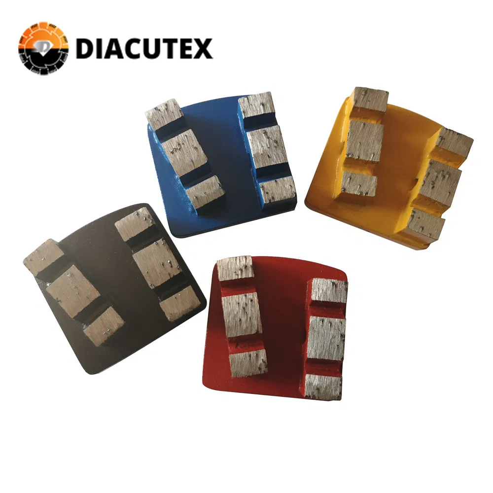 Easylock Quick Change Diamond Grinding Segments for Scanmaskin Grinder