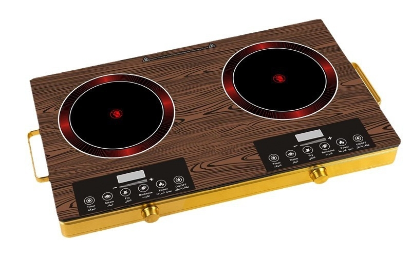 China Factory Price Double Ceramic Cooker 2 Burner Electric Cooker 2 Burner Infrared Cooker Double Plate Electric Induction Cooker Wholesale