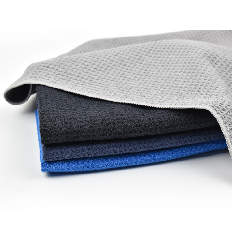 Custom Wholesale Microfiber Waffle Sublimation Kitchen Towels Digital Transfer Printing Tea Towel