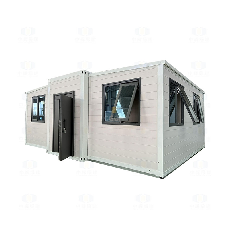 Prefabricated Container Coffee Shop Restaurant Bar LED Flat Packaging Container House