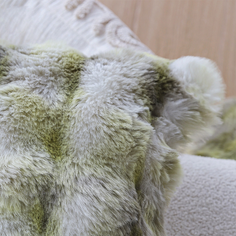 Dairui Luxury Green Bubble Velvet Pillow Cases Thick Support Pillows for Couch Bed Backrest Boho Home Decor Wholesale Bulk