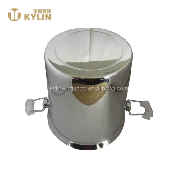 Quality Assurance New Arrival of Good Quality Practical Cone Stainless Steel 4L Ice Bucket