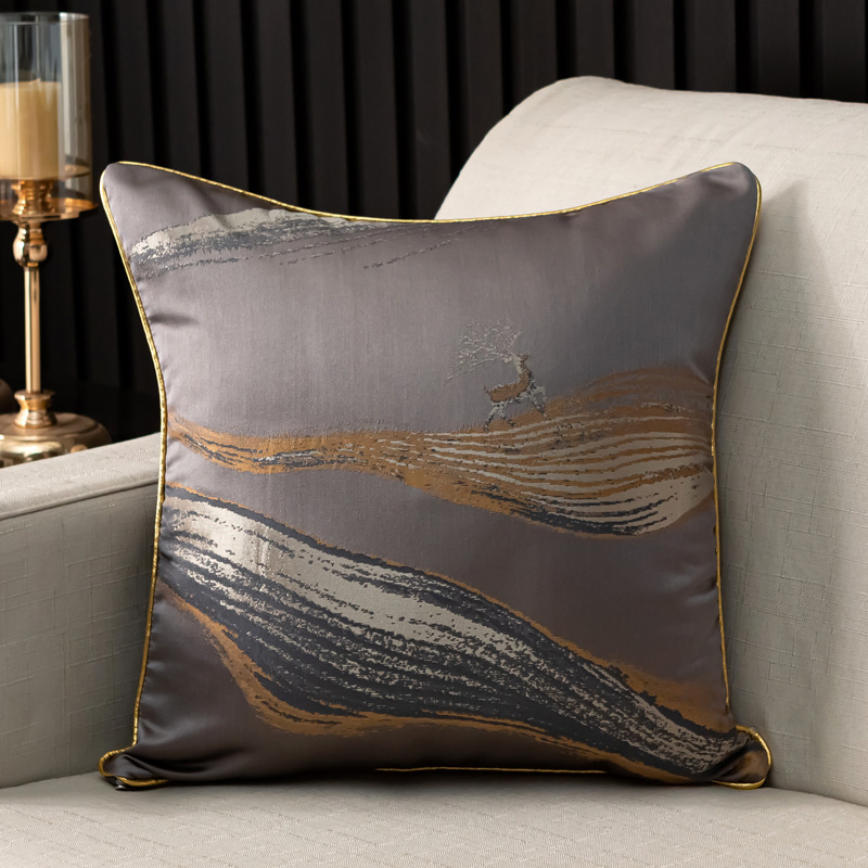 Home Decorative Ins Style Luxury Cushion Cover Sofa Jacquard Pillow Case