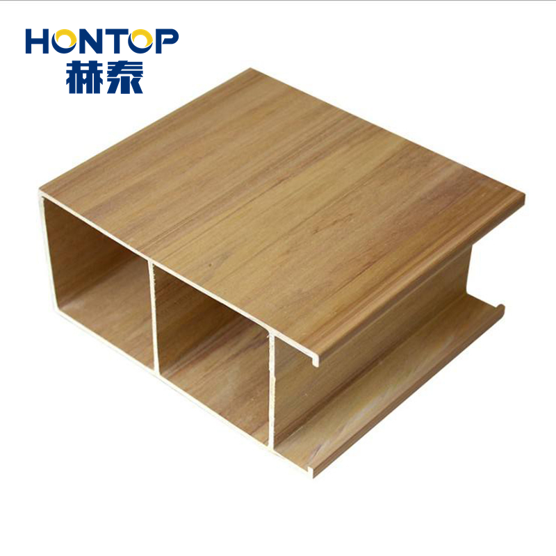 Wooden Square Tube Easy to Install Indoor Plastic WPC Ceiling Tube