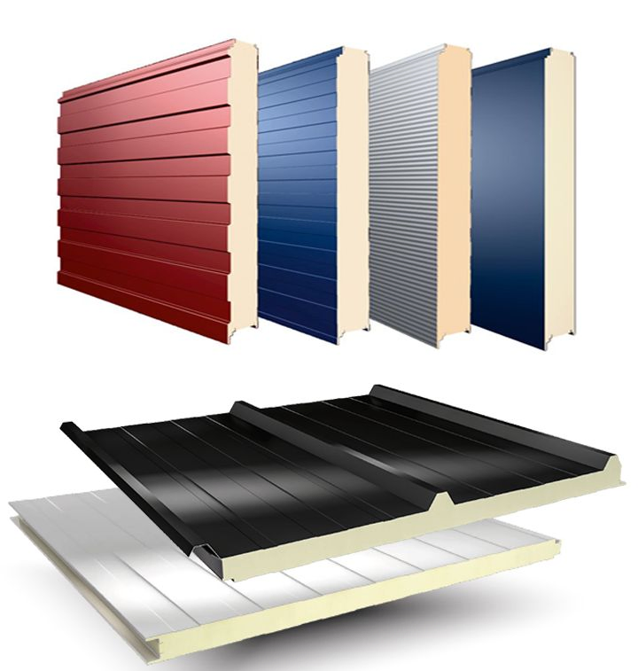 Low Price Light Weight Metal Building Material Construction EPS Sandwich Roof Panel