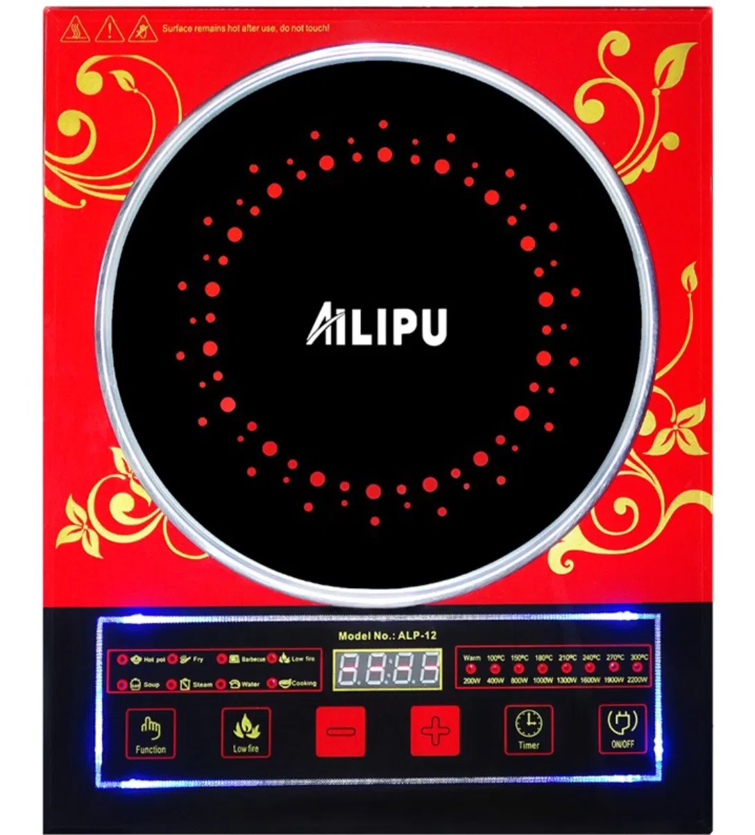 Original Factory Ailipu ALP-12 2200W 2400W electric induction cooker stove
