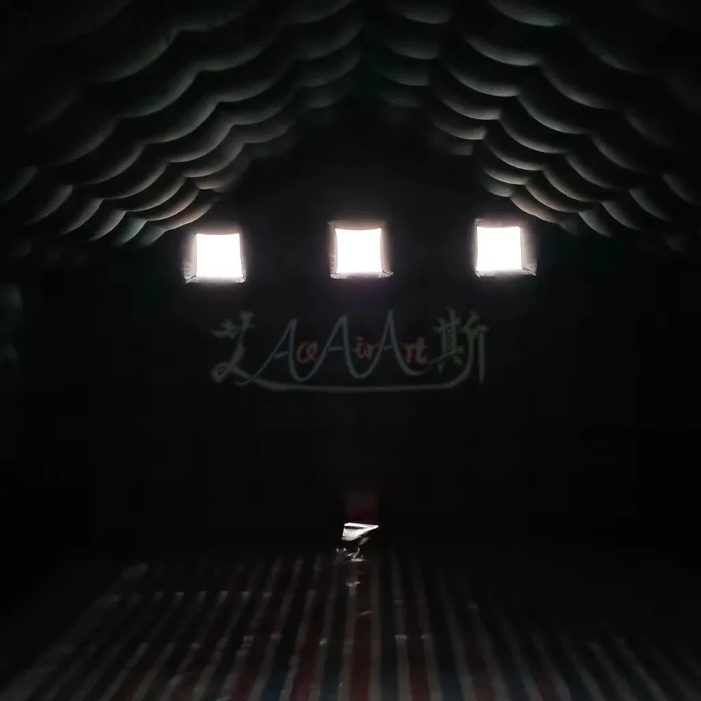 Pop up Black Disco Lighting Nightclub Inflatable Portable Mobile Bar Marquee Cube Party Wedding Tent Outdoor Events