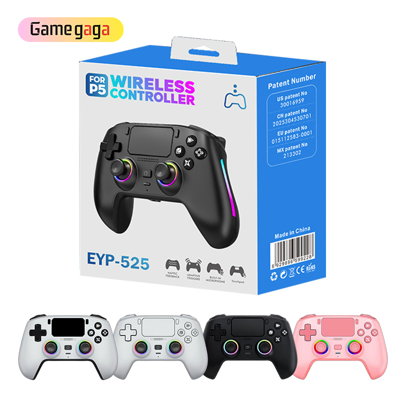 Беспроводной геймпад P525 с RGB подсветкой и вибрацией