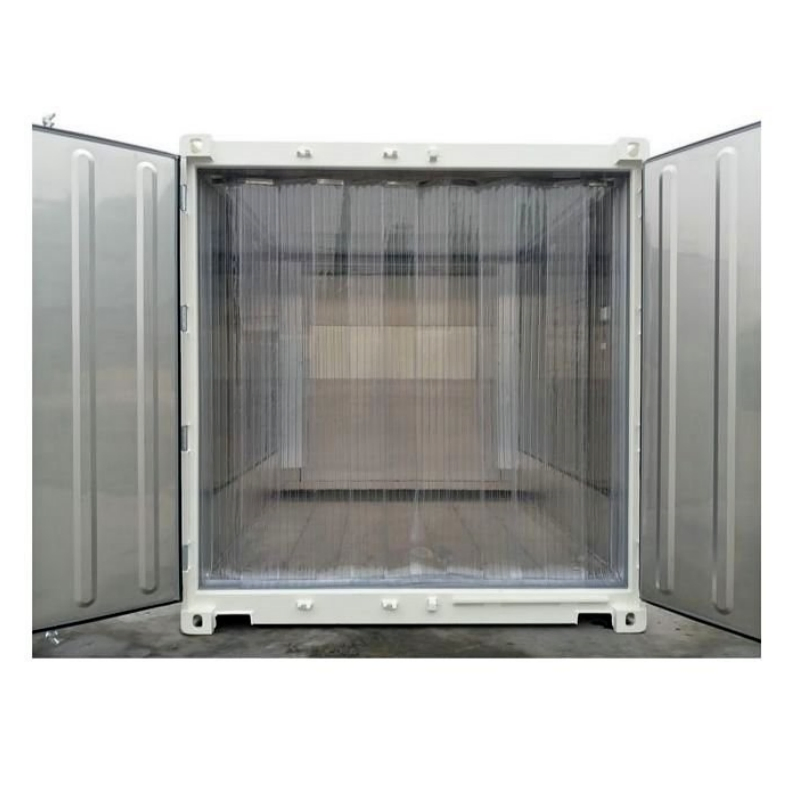 Customized Clear Waterproof Refrigerated Container PVC Strip Insulation Door Curtain for Cold Chain Transport