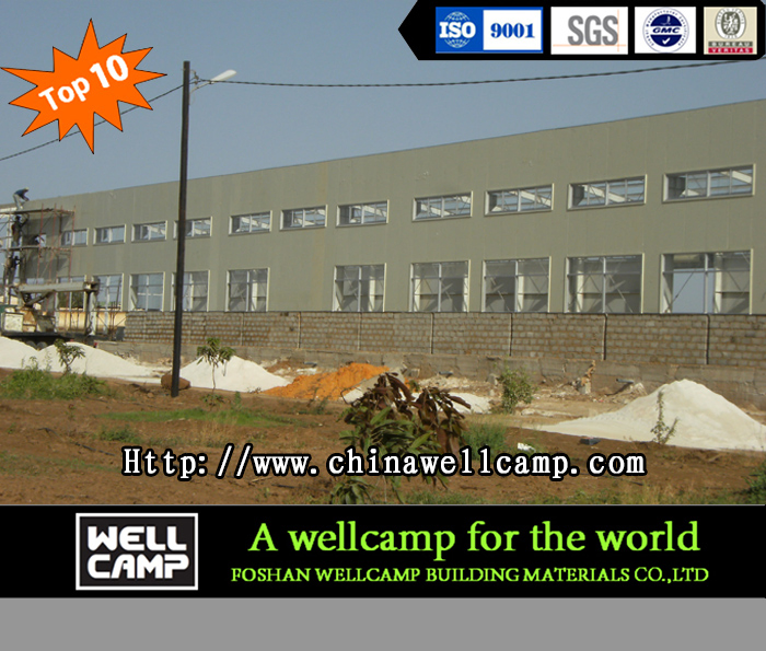 Prefab Steel Structure High Quality Low Cost Cowshed