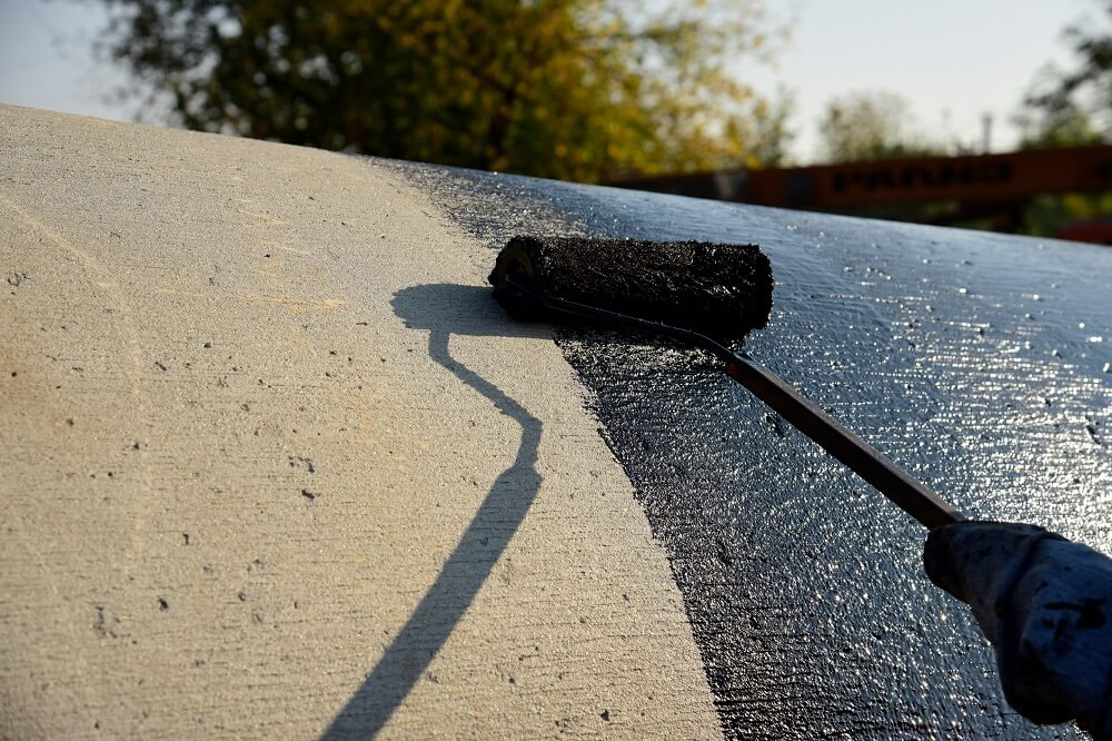 (Spray Applied Non Curing) Rubber Asphalt Waterproof Coating/Liquid Waterproof Membrane