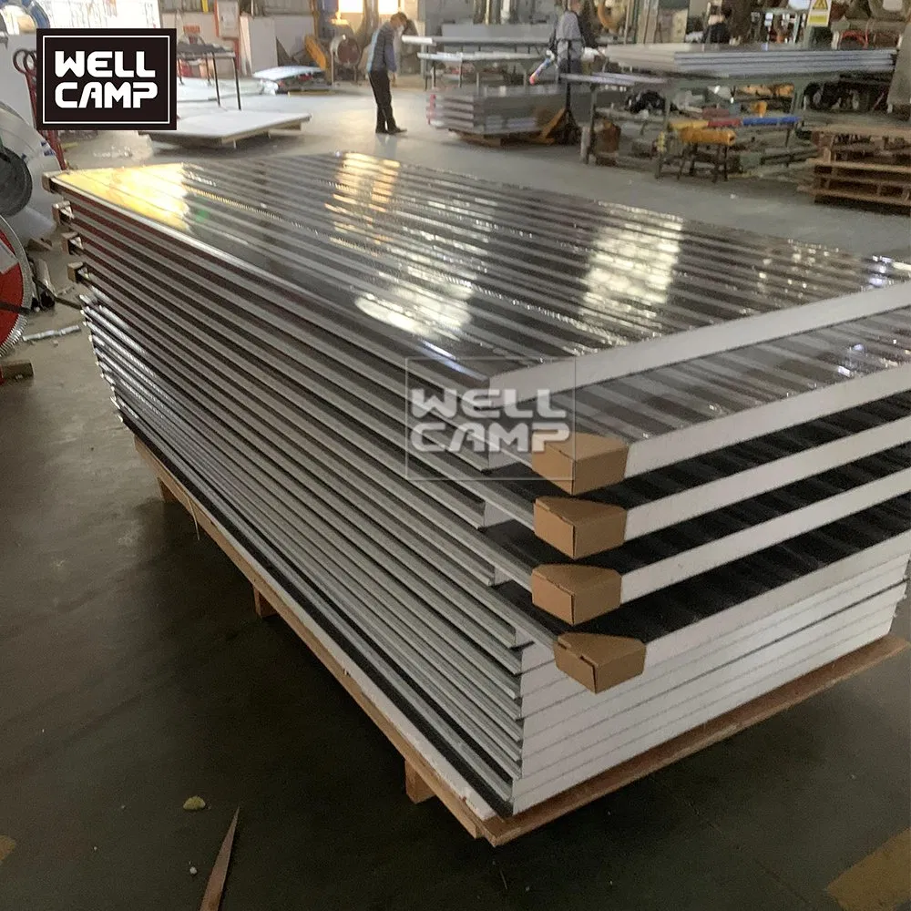 Customized Environmental Collapsible PU EPS Warehouse Used Cold Room Economical Sandwich Panel Price